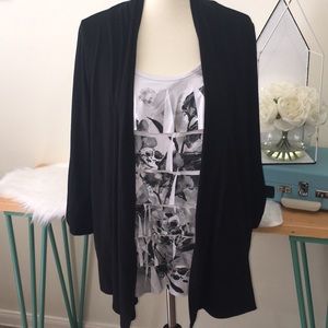 AB Studio‎ Top with built in Cami Size XL Office